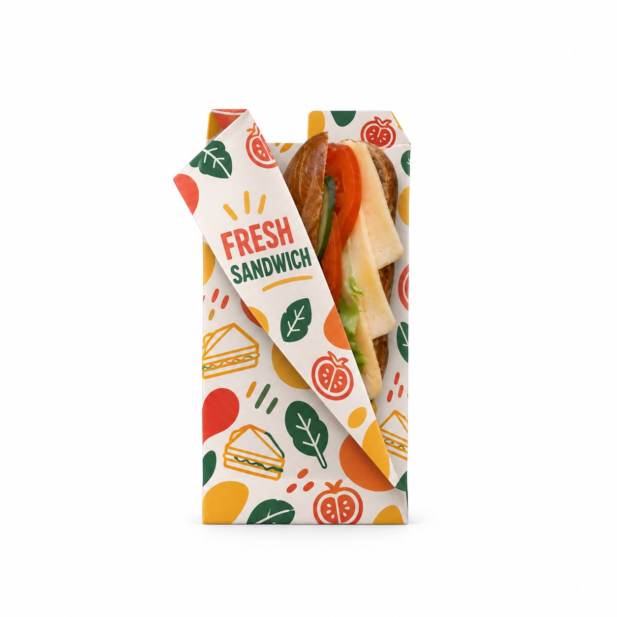 Hamburger & Sandwich Paper Bag