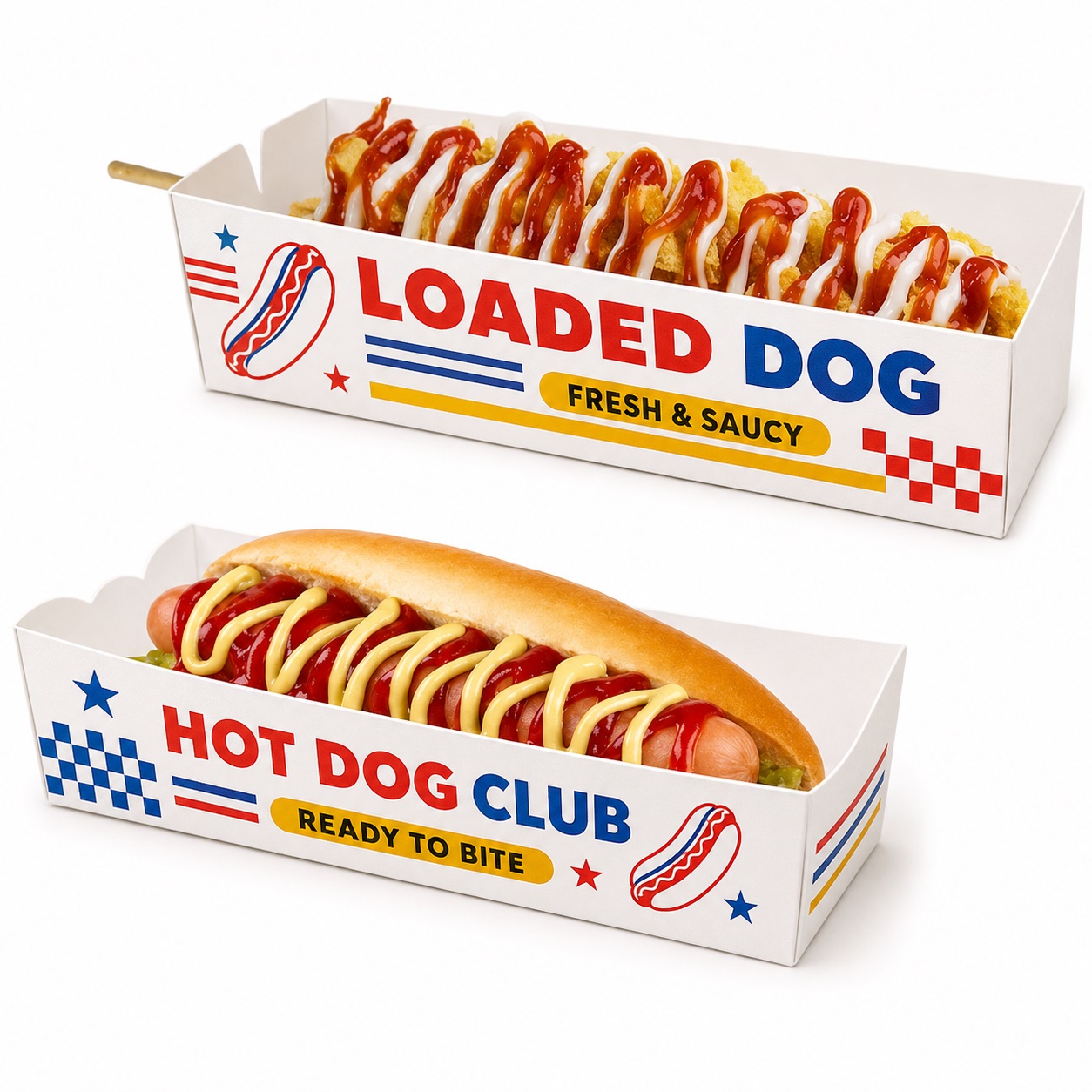Waffle, Sandwich & Hot Dog Box
