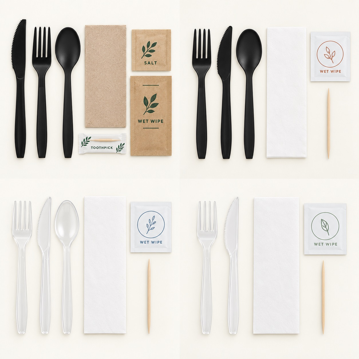 Plastic Serving Set