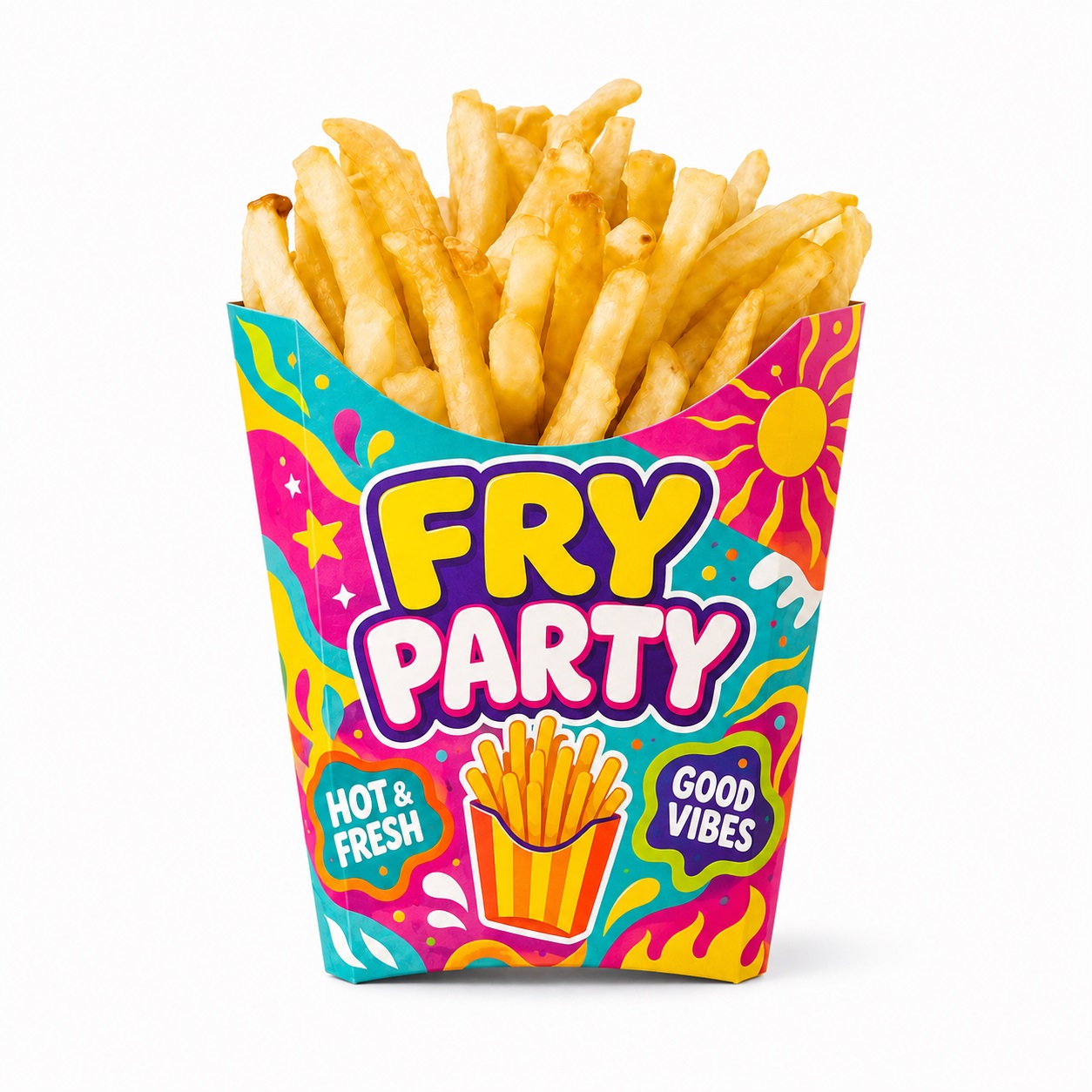Fries & Chips Paper Bag
